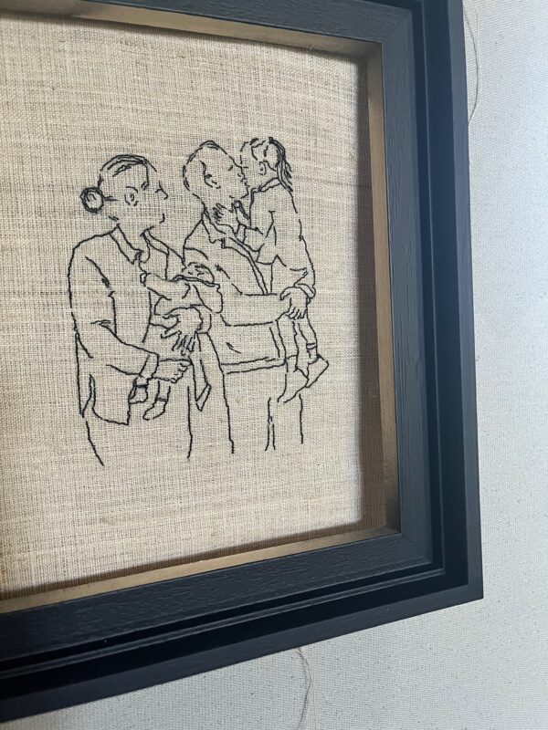 Gepersonaliseerd Familie Portret 4-5 Personen